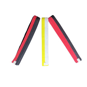 Venta al por mayor profesional Jiu Jitsu Taekwondo Judo Karate cinturones de alta calidad con el logotipo personalizado y colores más vendidos - Product Image 6