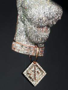 Pendentif Jésus en diamant Moissanite VVS glacé personnalisé, prix de gros, argent sterling 925, bijoux hip-hop avec certificat GIA - Product Image 4