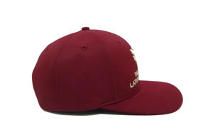 หมวกเบสบอลสีแดงพลัมปักโลโก้ตามสั่งหมวกกีฬาทั่วไปแบบสปอร์ตปักโลโก้ตามสั่งหมวกกลางแจ้งผลิตจากเวียดนาม - Product Image 3