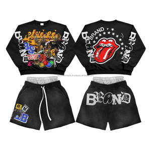 ชุดเซ็ต 2 ชิ้น ผ้าฝ้าย 100% ปักโลโก้ตามสั่ง ขายส่ง เสื้อเชิ้ตติดกระดุม ชุดฤดูร้อนสำหรับผู้หญิง - Product Image 2