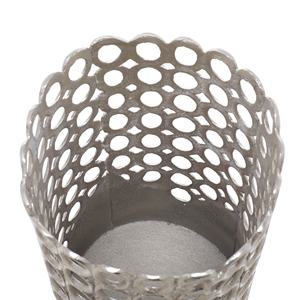 Vase de corail en aluminium en forme de cylindre Restaurant et hôtels Table Vase en métal fait à la main décoratif pour salon de maison moderne - Product Image 4