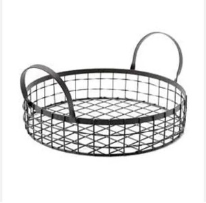 Panier de rangement en fil métallique personnalisé en usine Panier de rangement en fil métallique en treillis métallique pour le stockage - Product Image 6