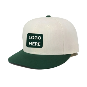 Casquette de golf bicolore anti-humidité en gros, casquette de performance à 6 panneaux avec logo personnalisé, fermeture snapback, sergé de coton, livraison rapide - Product Image 2