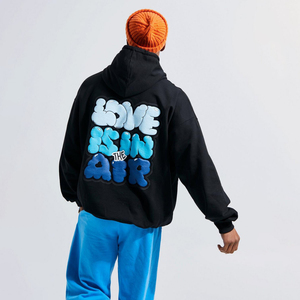 Lujo 100% algodón 500gsm French Terry Hoodie personalizado peso pesado diseño de gran tamaño para hombres ropa de invierno sin cuerda tamaño 3XL - Product Image 6