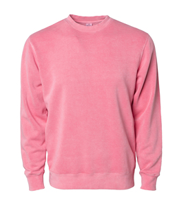 Meilleur négoce indépendant Sweat-shirt à col rond teint en pigment de poids moyen Sweat-shirt à col rond unisexe teint en vêtement - Product Image 2