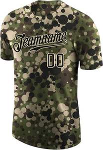 Camiseta de béisbol personalizada de tendencia 2025 para hombre, ropa de equipo sublimada, proveedor OEM, camisa deportiva transpirable de secado rápido en todo el mundo - Product Image 2