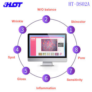 AI Smart LED <span class=keywords><strong>Skin</strong></span> <span class=keywords><strong>Analyzer</strong></span> Espelho Mágico USB Facial Tester Dispositivo de Diagnóstico de Pele Profissional para Salon & Uso Doméstico - Product Image 3