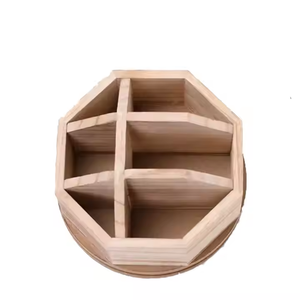 Crescent Crafts Rotating Wooden Pen Pencil Holder <b>Accessories</b> <b>Desk</b> Pen Holders - Product Image 3