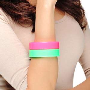 2025 moda mejor calidad señoras moda hecha a mano resina brazaletes pulsera mayorista - Product Image 1