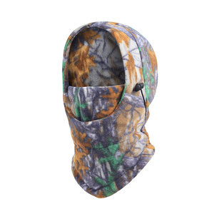 High Quality Unisex Winter Outdoor Windproof Camouflage Balaclava Polar Fleece Fabric Full <b>Face</b> Ski Mask for Men DDP Shipping - Product Image 2