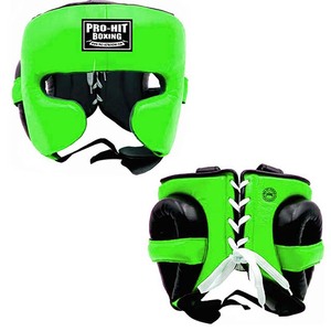 Protège-tête de boxe intégral en cuir et PU de haute qualité nouveau dernier design durable pour hommes pour la vente en gros - Product Image 4