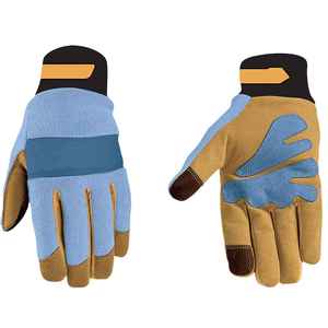 Top quality best Cow Goatskin Grain Leather Mechanic <b>Gloves</b> <b>Driver</b> <b>Gloves</b> Anti-Cut Anti-Impact Functions Mechanic <b>Gloves</b> - Product Image 1