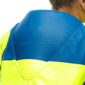 Combinaison de course pour moto de fabrication professionnelle, design et logo personnalisés, combinaisons de moto confortables - Product Image 3