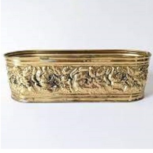 Maceta de Metal para decoración de granja, maceta en relieve personalizada rústica galvanizada, cubo grande de tamaño, macetas grandes para jardín al aire libre - Product Image 6