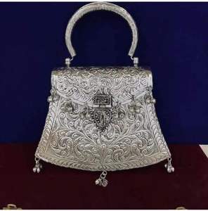 Handmade Traditional Full Brass Metal Clutch Pursefor Bridal and Women at Wholesale Price by Antique Creation - Product Image 5