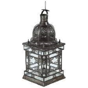 Design classique suspendu et gravure bougie lanterne bougeoir en fer pour soutenir vos bougies plaqué or taille idéale décor à la maison - Product Image 6