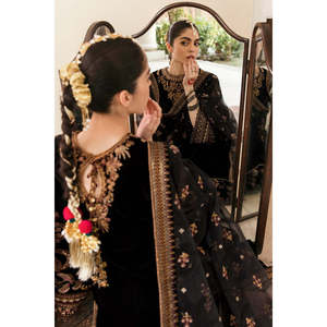 ชุดสูทกำมะหยี่ปักลายหรูหราสไตล์บาโรกสำหรับผู้หญิง-UF-253 & TC-262 - Product Image 3