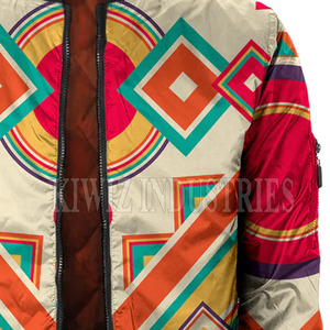 แจ็กเก็ตระเหิดจากปากีสถานทำ2024ผ้าโพลีเอสเตอร์เลือกสีได้ตามต้องการ - Product Image 5