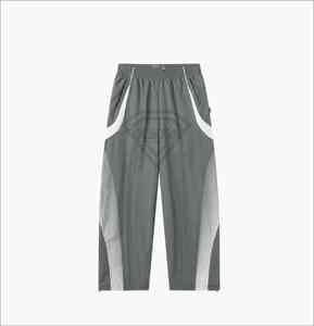 ชุดวอร์ม2ชิ้นสำหรับผู้ชายชุดวอร์มผ้าไนลอนทรงหลวมน้ำหนักเบาออกแบบโลโก้ได้ตามต้องการ - Product Image 4