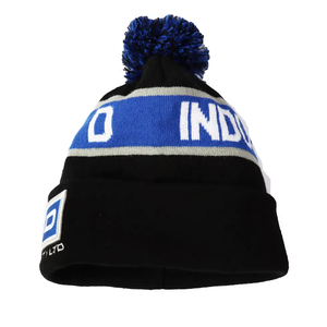 Gorros de Punto Personalizados al por Mayor con Logotipo Bordado, 100% Acrílico, Gorro de Invierno Personalizado con Diseño Jacquard - Product Image 5