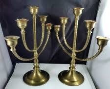 menorah hanukkah covered Stylish Brass Menorah Candle Holder Jewish Hanukkah <b>Lamp</b> Decorative Candle Stand Elegant Home Accent - Product Image 6