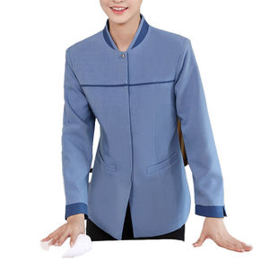 Uniforme del personal de limpieza Traje de trabajo cómodo y duradero, diseño elegante para uso en hoteles, hospitales y servicios - Product Image 1