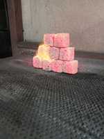 Charbon de coco COCORIKI Cube pour chicha narguilé, 2,5 % de cendres, écologique, qualité supérieure, briket d'Indonésie