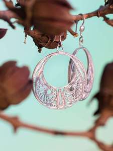 Pendientes de tuerca de plata de alta calidad, joyería de moda india más vendida con suministro directo de brillo brillante - Product Image 2