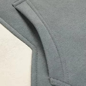 Sudadera con Capucha y Cremallera para Hombre, 100% Algodón, Forro Polar, Cálida, Suave, Impermeable, Resistente al Viento, para Invierno, Estilo Urbano - Product Image 6