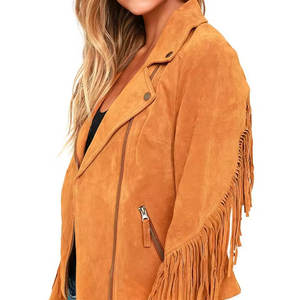 Chaqueta de Cuero para Mujer, Chaqueta de Motociclista de Cuero de Alta Calidad con Diseño Clásico Nuevo, Chaqueta de Cuero para Mujer de Alta Calidad - Product Image 1