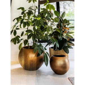 Hotel Ware Chrome Plated Outdoor Artificial Flower Planter <b>Pot</b> Tableware Decoration Home Garden Fancy Durable Eco-Friendly - Product Image 3