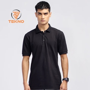 Venta al por mayor de alta calidad 100% algodón diseñadores Polo camisetas de talla grande para hombres Polo camisas para hombres con estilo personalizado bordado - Product Image 1