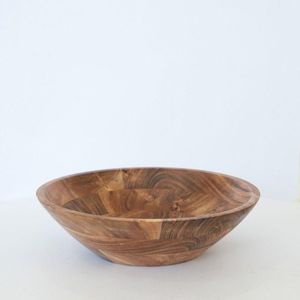 CUISINE NATURELLE MEILLEUR BOL EN BOIS SALADE BOL Ensemble Différentes tailles de bol en bois Ensemble pour Restaurant Cuisine fait à la main - Product Image 6