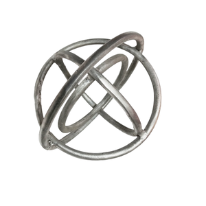 Sculpture abstraite en métal faite à la main, décor de table moderne d'accent de nouveau design noir pour la décoration de table d'hôtel à la maison - Product Image 4