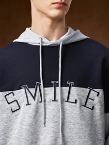 Sudaderas con capucha con logotipo personalizado directo de fábrica, sudaderas con capucha con estampado liso para hombre, venta al por mayor - Product Image 5