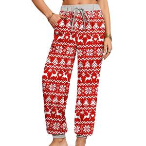 Activewear Pantalon de survêtement décontracté pour femme Tissu lisse et cordon de serrage Pantalon de survêtement pour femme - Product Image 6