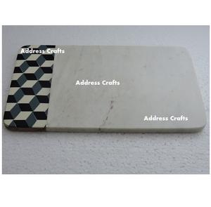 Tabla de cortar de resina de mármol al por mayor, tabla de cortar de queso, utensilios de cocina, tabla de cortar, plato de postre de mármol personalizado, bandeja de comida, decoración de platos - Product Image 4