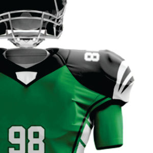 ชุดเล่นฟุตบอลสำหรับผู้ชายชุดเล่นกีฬาสีดำสีเขียวเสื้อผ้าทอลายทแยงระบายอากาศได้ดี - Product Image 4