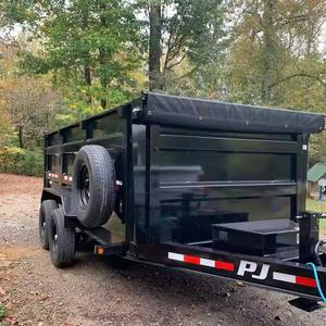 Remolque volquete de granja a la venta, remolque de granja agrícola, remolque de tractor volquete hidráulico, remolque de tractores agrícolas en Stock - Product Image 6