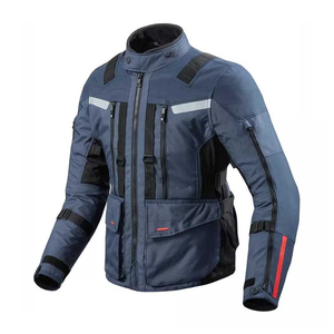 เสื้อแจ็กเก็ตมอเตอร์ไซด์หนังวัวสำหรับผู้ชายดีไซน์โลโก้ตามสั่ง - Product Image 1