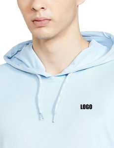 ชุดวอร์มสำหรับผู้ชายผ้าคอตตอนสีทึบชุดวอร์มสำหรับฤดูหนาวสินค้าใหม่เสื้อผ้า100% - Product Image 3