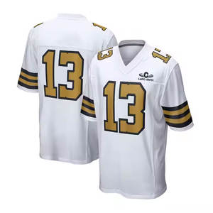 Uniforme de Fútbol Americano Personalizado de Alta Calidad, Manga Corta, Transpirable, 100% Poliéster, Ropa de Equipo en Venta - Product Image 5