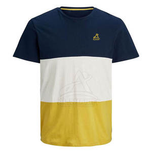 เสื้อยืดแขนสั้นผู้ชายผ้าฝ้าย/โพลีเอสเตอร์ ผลิตในปากีสถาน เป็นมิตรต่อสิ่งแวดล้อม ระบายอากาศได้ดี ต้านเชื้อแบคทีเรีย แห้งเร็ว ปรับแต่งได้ สวมใส่สบาย - Product Image 1