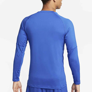 Gran oferta 2025 camisa de manga larga de moda de Color sólido de alta calidad para hombre/100% algodón transpirable cuello redondo camisas para hombre a la venta - Product Image 2