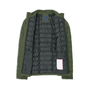 เสื้อแจ็กเก็ตขนเป็ดสีมะกอกของผู้ชายเสื้อโค้ทขนเป็ดกันน้ำใช้กลางแจ้งบุฟองน้ำให้ความอบอุ่นสำหรับฤดูหนาว - Product Image 3