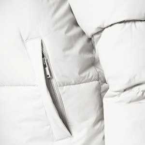 Glossy Nylon Puffer Jacket <b>for</b> Men and <b>Women</b> <b>Winter</b> Thickening <b>Coat</b> with Stand Collar Breathable <b>Plus</b> <b>Size</b> Customizable Logo - Product Image 2