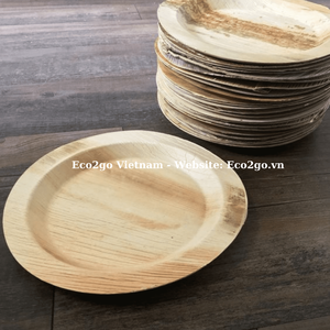 ที่ดีที่สุดผู้ขายปั่นแผ่นไม้ไผ่/ปั่นไม้ไผ่จานอาหาร/แผ่นไม้ไผ่สำหรับอาหารค่ำที่กำหนดเองสลักโลโก้เลเซอร์จาก Eco2go เวียดนาม - Product Image 4