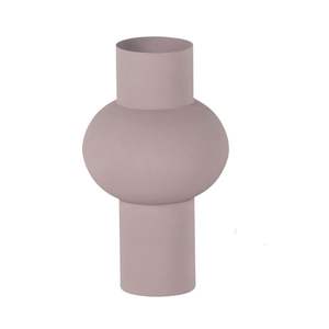 Florero de hierro de metal duradero pesado con pátina antigua terminada agregando un elegante encanto del viejo mundo a los interiores de la boda - Product Image 2