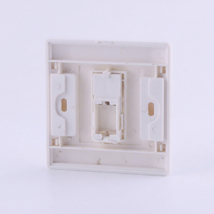 แผงเชื่อมต่อเครือข่าย Lianxin แบบพอร์ตเดียว ขนาด 86x86 มม. ช่องเสียบ RJ45 วัสดุพลาสติก สำหรับงานเครือข่าย - Product Image 4