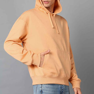 Nueva llegada de gran tamaño sudaderas con capucha gota hombro Heavyweigh 100% algodón manga larga serigrafía letras sudaderas con capucha hombres - Product Image 4